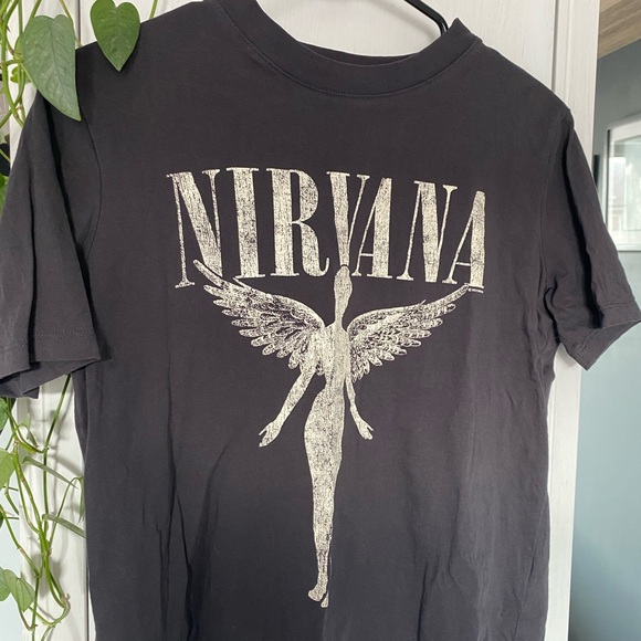 Nirvana Womens T Sz Sm H&M - Picture 2 of 5